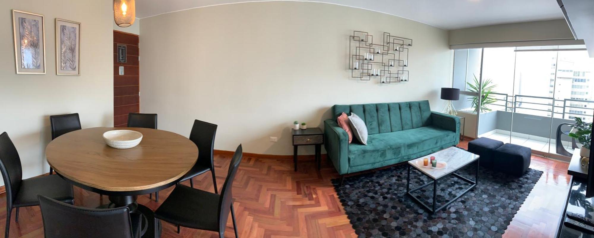 Mla Apartments - Alcanfores Lima Dış mekan fotoğraf